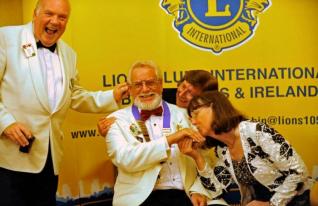 DG Ron Twining at District Handover 2011 DG Ron Twining at District Handover 2011