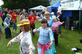 The joy of dancing spread throughout Funfest