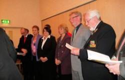 DG Ron with Aldershot Lions Club Branch