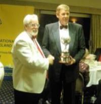 IPDG Ron with Lion Mike Collen