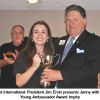 Young Ambassador Award - Jenny Russ